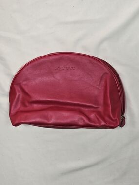 Shiseido Red Dome Cosmetic Makeup Pouch Travel Bag